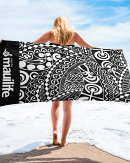 mauilife™ tattoo print beach towel
