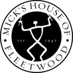Mick's House Of Fleetwood - circle logo - no balls - vector